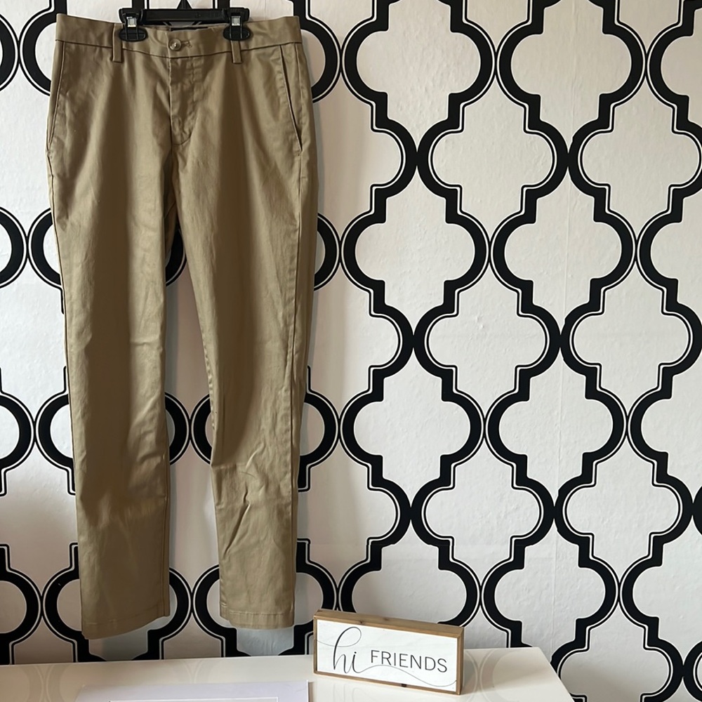Slim khakis